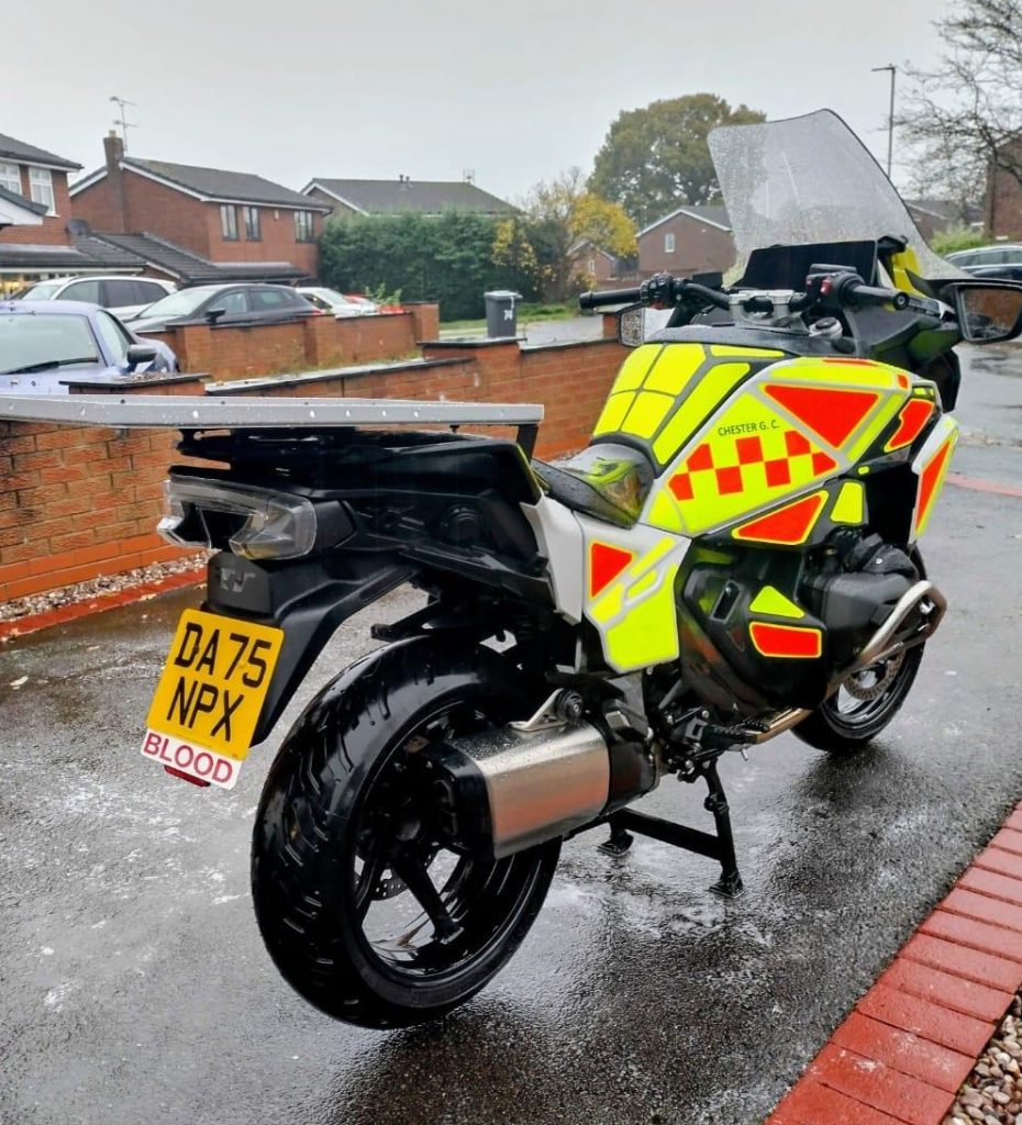 Chester GC Blood bike