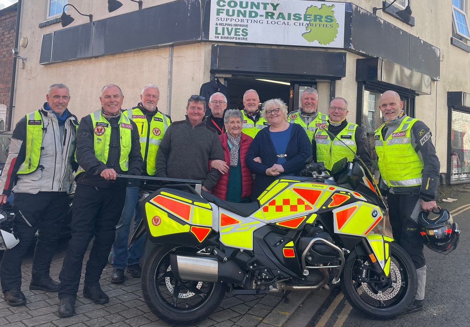 county blood bike