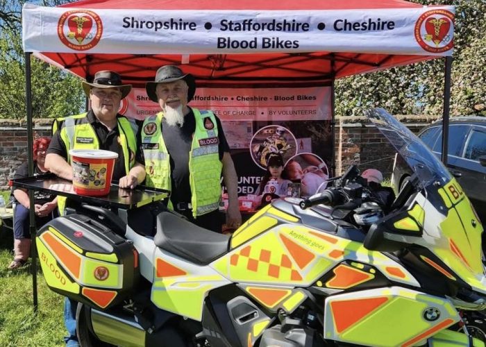 blood bike fundraising event