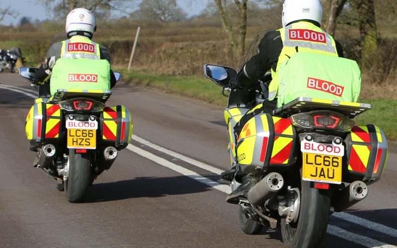 blood bike slider image